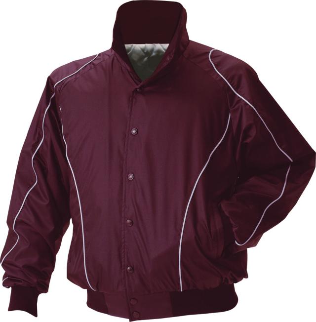 ZETT（ゼット） 野球　ソフトボール ウインドウェア ジャージ ジャケット ジャンパー グラウンドコート メンズ・レディース・ユニセックス　大人用 【エンジ】 BOG315A 6800 18FW {SK}