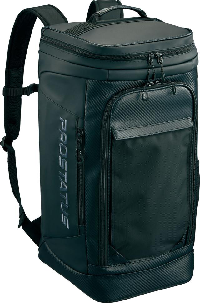 ZETT （ゼット） 野球＆ソフトボール バッグ プロステイタス ボックスバッグ 【ブラック】 BAP4024S 1900 バックパック バッグ メンズ・レディース 男性用・女性用 ブラック 黒 25SS {SK}