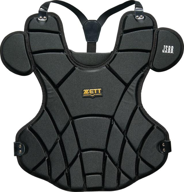 ZETT （ゼット） 野球＆ソフトボール マスク・プロテクター 軟式用防具4点セット 【ブラック】 BL303SET 1900 軟式 防具セット 黒 23SS {SK}_2