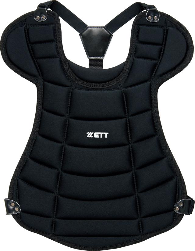 ZETT （ゼット） 野球＆ソフトボール マスク・プロテクター 少年軟式・少年ゴムソフト用プロテクター 【ブラック】 BLP8340 1900 ＪＲプロテクター 黒 25FW {SK}