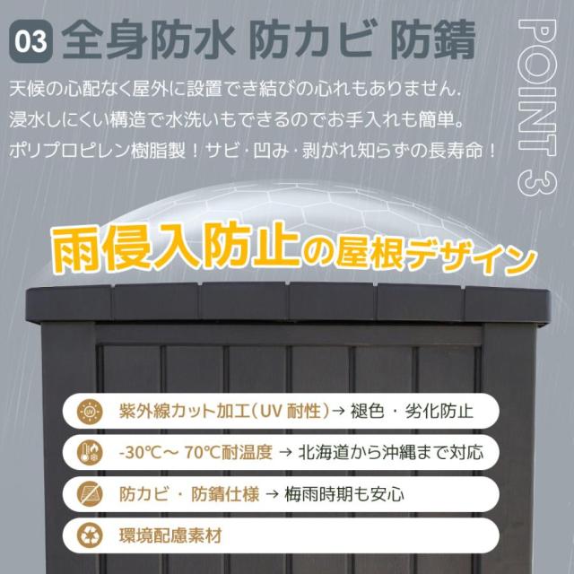 「クーポン配布中」スタンドポスト 宅配ボックス 据置型 大容量 投函口 屋外物置 郵便受け 大型 戸建て 一戸建て用 マンション 配達ボックス 置き配 ボックス 組立品 置き配ボックス テレワーク 在宅勤務 おしゃれ_5