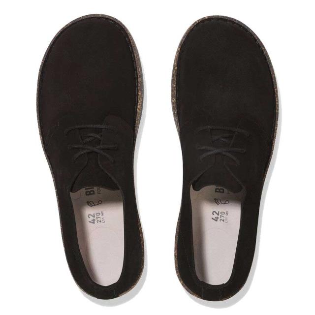 ビルケンシュトック BIRKENSTOCK Uppsala Low（アップサラ ロー） メンズ（幅広 レギュラーフィット） 1029697（ベロアレザー／ブラック） スニーカー コンフォート フラットシューズ「靴」_3