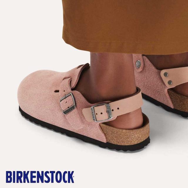 ビルケンシュトック BIRKENSTOCK Tokio II Suede（トキオ）幅狭（ナローフィット） 1031636（スエードレザー／ピンククレイ） レディースサンダル サボ クロッグ ドイツ製快適サンダル 「靴」
