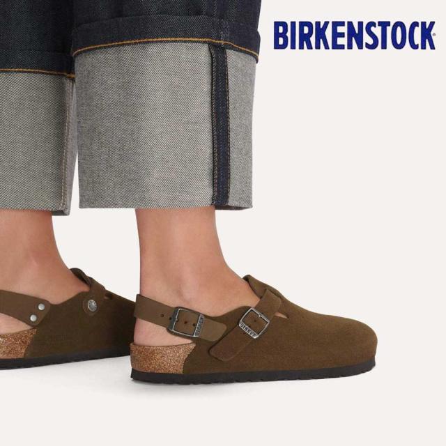 ビルケンシュトック BIRKENSTOCK Tokio II Suede（トキオ）幅狭（ナローフィット） 1032025（スエードレザー／カラフェ） レディースサンダル サボ クロッグ ドイツ製快適サンダル 「靴」