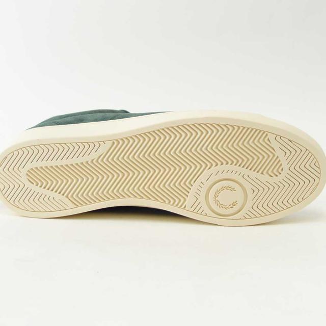 FRED PERRY フレッドペリー B1317X89（メンズ）SPENCER SUEDE （スペンサー スエード） カラー：COURT GREEN 天然皮革 ローカット スニーカー 「靴」