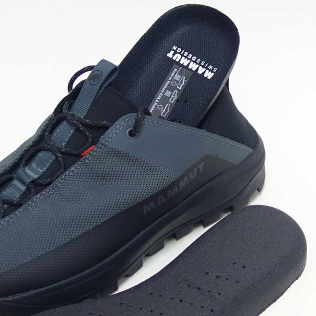 MAMMUT マムート Alnasca Hybrid Low Men 302006600（メンズ）カラー：steel-black(00722) アウトドアスニーカー ウォーキングシューズ ハイキングシューズ「靴」