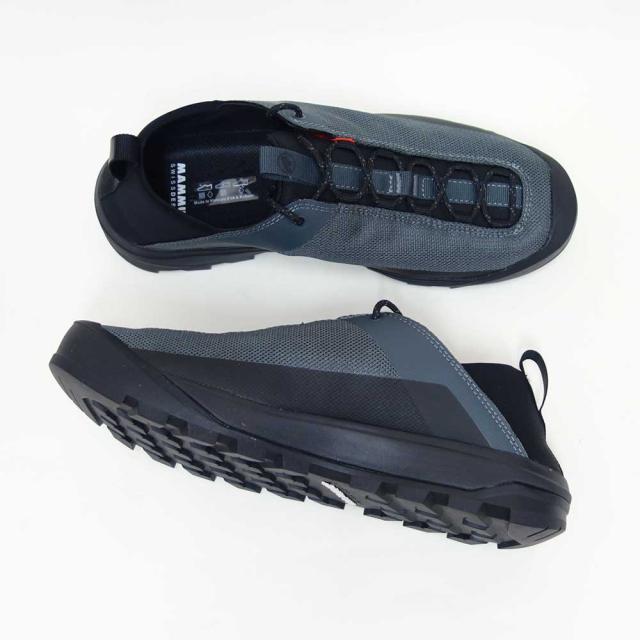 MAMMUT マムート Alnasca Hybrid Low Men 302006600（メンズ）カラー：steel-black(00722) アウトドアスニーカー ウォーキングシューズ ハイキングシューズ「靴」