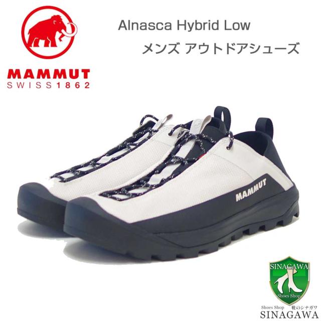 MAMMUT マムート Alnasca Hybrid Low Men 302006600（メンズ）カラー：moonbeam-black(00840) アウトドアスニーカー ウォーキングシューズ ハイキングシューズ「靴」