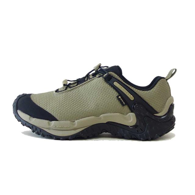 メレル MERRELL （メンズ）カメレオン ストーム リダックス ジャパン ゴアテックス ユニセックス u00005682 カラー：ドラブ GORE-TEX 完全防水 通気性メッシュ アウトドアシューズ ウォーキング ハイキング トレイル 「靴」_1