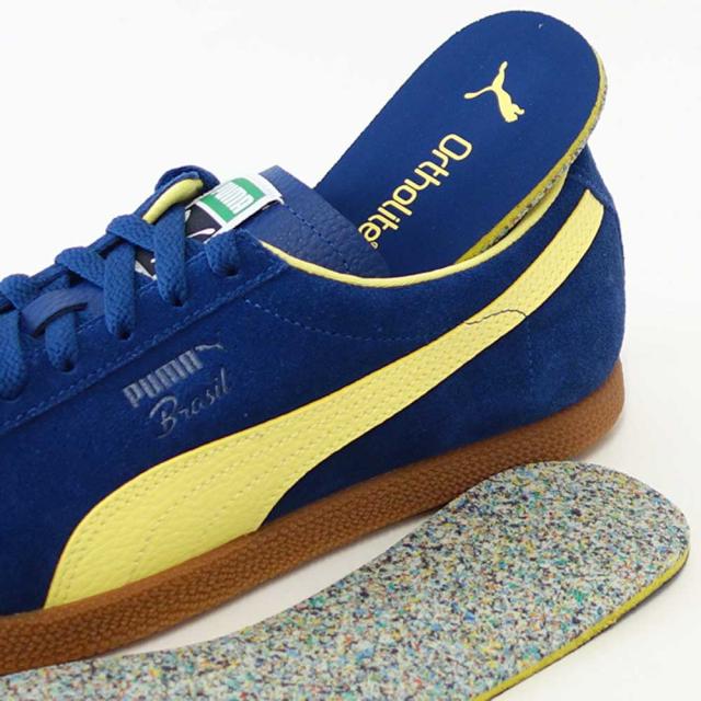 プーマ PUMA ブラジル LTH 40324609 Blue Jewel - Lemon Meringue（メンズ）天然皮革 ローカット スニーカー ウォーキング「靴」_6