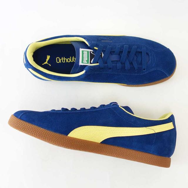 プーマ PUMA ブラジル LTH 40324609 Blue Jewel - Lemon Meringue（メンズ）天然皮革 ローカット スニーカー ウォーキング「靴」_10