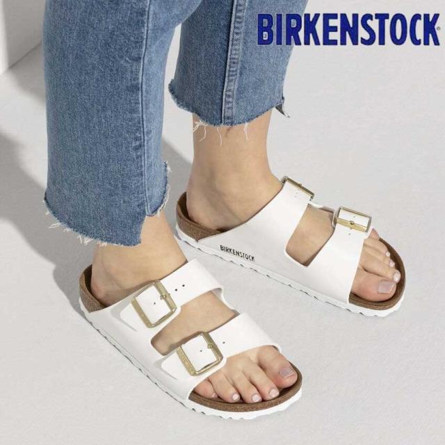 ビルケンシュトック BIRKENSTOCK ARIZONA（アリゾナ） GC 1005294 ホワイトパテント（ビルコフロー）（レディース サンダル）「正規輸入品」ドイツ生まれの快適サンダル 「靴」