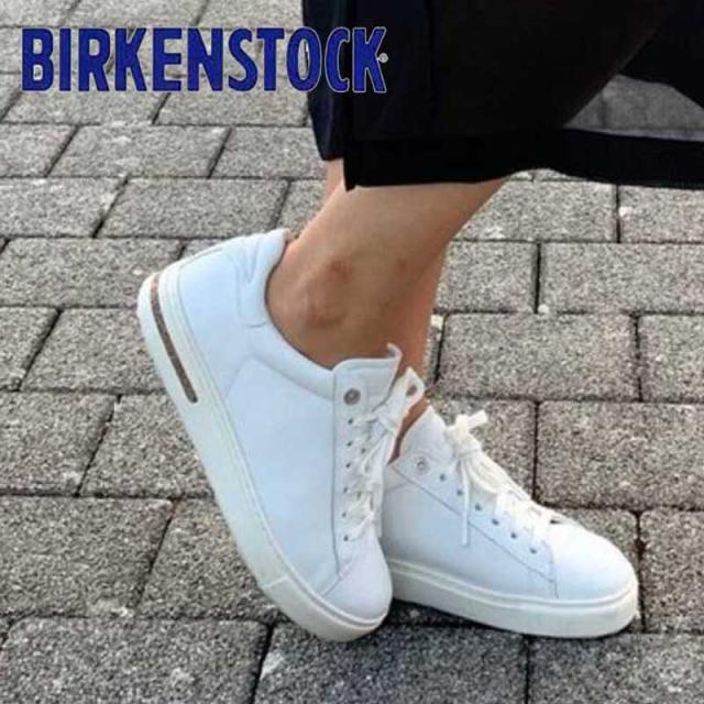 ビルケンシュトック BIRKENSTOCK Bend Low 2（ベンド ロー） ナローフィット  1017724（ナチュラルレザー／ホワイト） レディース レザー スニーカー コンフォート シューズ「靴」