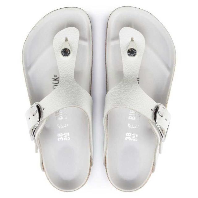 BIRKENSTOCK ビルケンシュトック Gizeh Big Buckle（ギゼ ビッグバックル） ホワイト 1018885 （レギュラーフィット 幅広）天然皮革 レディース サンダル トング ミュール クロッグ コンフォート ドイツ製「正規品」 「靴」_3