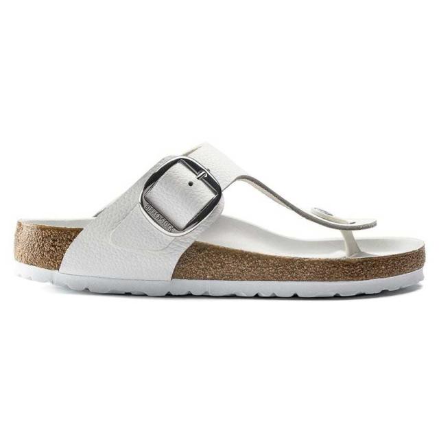 BIRKENSTOCK ビルケンシュトック Gizeh Big Buckle（ギゼ ビッグバックル） ホワイト 1018885 （レギュラーフィット 幅広）天然皮革 レディース サンダル トング ミュール クロッグ コンフォート ドイツ製「正規品」 「靴」_4
