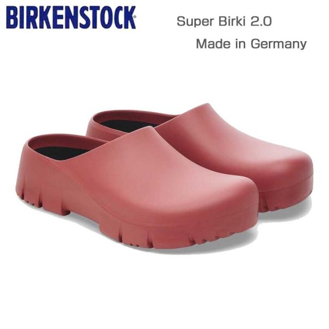 ビルケンシュトック BIRKENSTOCK Super Birki 2.0 （スーパービルキ）（ドイツ製） プロフェッショナル 1026000 レッド（ユニセックス）フットベッド サボ ドイツ製 快適クロッグ「正規品」 「靴」