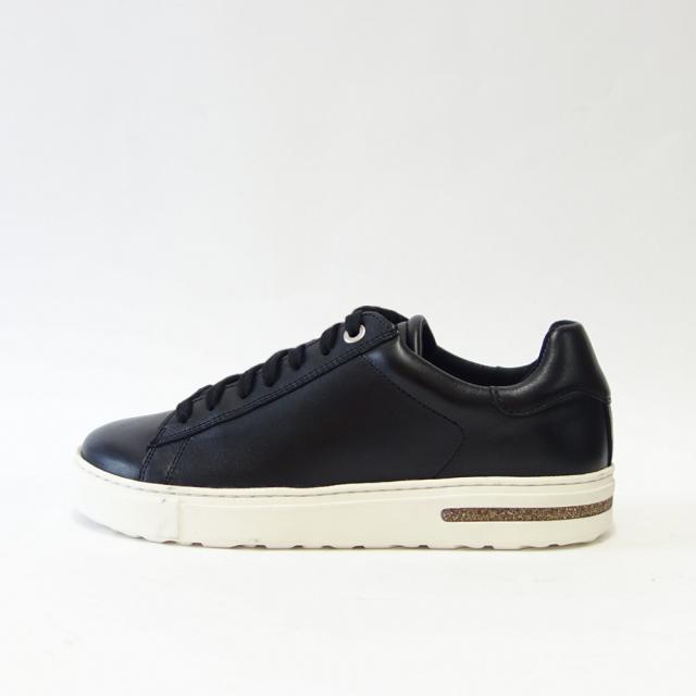 ビルケンシュトック BIRKENSTOCK Bend Low（ベンド ロー） ナローフィット 1017722（ナチュラルレザー／ブラック） レディース レザー スニーカー コンフォート シューズ「靴」_1