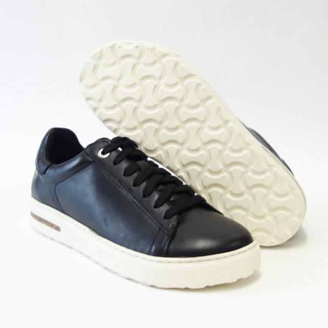 ビルケンシュトック BIRKENSTOCK Bend Low（ベンド ロー） ナローフィット 1017722（ナチュラルレザー／ブラック） レディース レザー スニーカー コンフォート シューズ「靴」_4