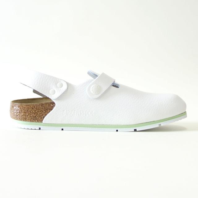 ビルケンシュトック BIRKENSTOCK 専門的  Tokio PRO（トキオ 労働者階級）1026186  白いこと（レディース サンダル） ナローフィット 生まれながらなめし革 クロッグ 下駄  診療 御厨子所 仕事量履き 「靴 」