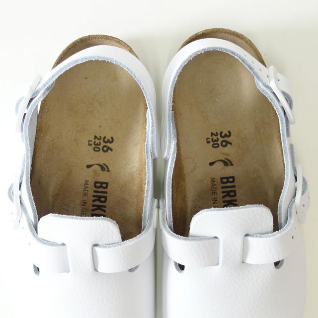 ビルケンシュトック BIRKENSTOCK 専門的  Tokio PRO（トキオ 労働者階級）1026186  白いこと（レディース サンダル） ナローフィット 生まれながらなめし革 クロッグ 下駄  診療 御厨子所 仕事量履き 「靴 」