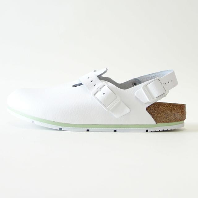 ビルケンシュトック BIRKENSTOCK 専門的  Tokio PRO（トキオ 労働者階級）1026186  白いこと（レディース サンダル） ナローフィット 生まれながらなめし革 クロッグ 下駄  診療 御厨子所 仕事量履き 「靴 」