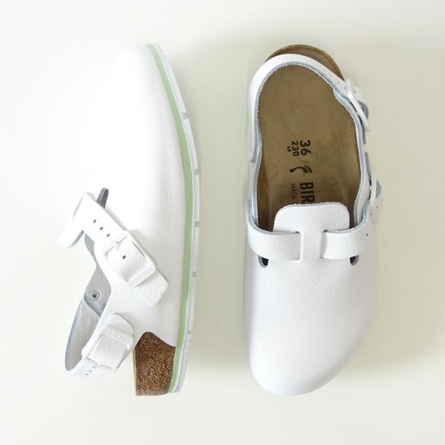 ビルケンシュトック BIRKENSTOCK 専門的  Tokio PRO（トキオ 労働者階級）1026186  白いこと（レディース サンダル） ナローフィット 生まれながらなめし革 クロッグ 下駄  診療 御厨子所 仕事量履き 「靴 」