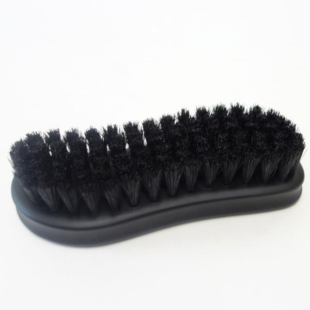 磨きのプロ達が創り上げた靴ブラシ（江戸屋） Boot Black ブートブラック  シューズブラシ 豚毛 ブラック（日本製） コロンブス《Boot Black》正規取扱店