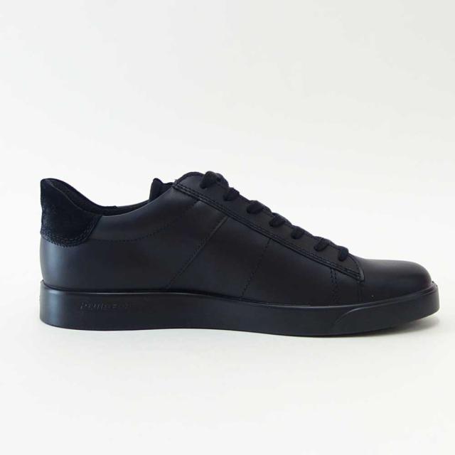 エコー ECCO STREET LITE メンズ レザースニーカー 52130451052 ブラック （メンズ） 快適な履き心地 本革 レースアップ ウォーキングシューズ 旅行「靴」_6