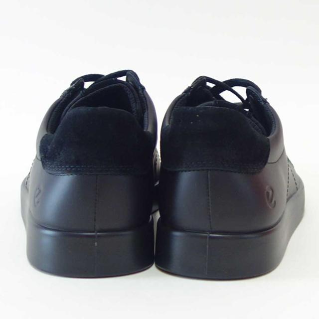 エコー ECCO STREET LITE メンズ レザースニーカー 52130451052 ブラック （メンズ） 快適な履き心地 本革 レースアップ ウォーキングシューズ 旅行「靴」_8