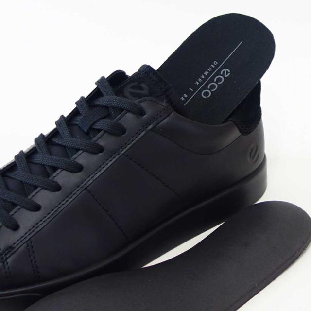 エコー ECCO STREET LITE メンズ レザースニーカー 52130451052 ブラック （メンズ） 快適な履き心地 本革 レースアップ ウォーキングシューズ 旅行「靴」_10
