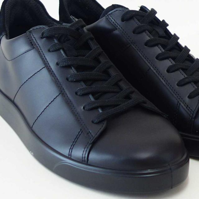 エコー ECCO STREET LITE メンズ レザースニーカー 52130451052 ブラック （メンズ） 快適な履き心地 本革 レースアップ ウォーキングシューズ 旅行「靴」_11