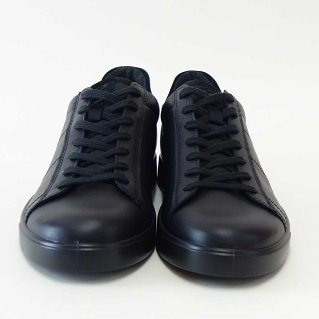 エコー ECCO STREET LITE メンズ レザースニーカー 52130451052 ブラック （メンズ） 快適な履き心地 本革 レースアップ ウォーキングシューズ 旅行「靴」_2