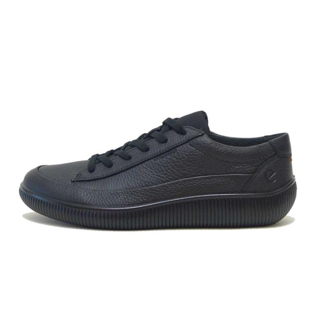 エコー ECCO SOFT ZERO M 53777451052 ブラック 防水 LACE UP LEA