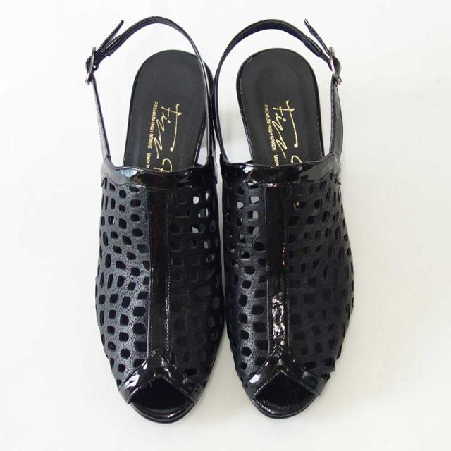 SALE】 フィズリーン FIZZ REEN 6463 ブラック EEE幅のコンフォート