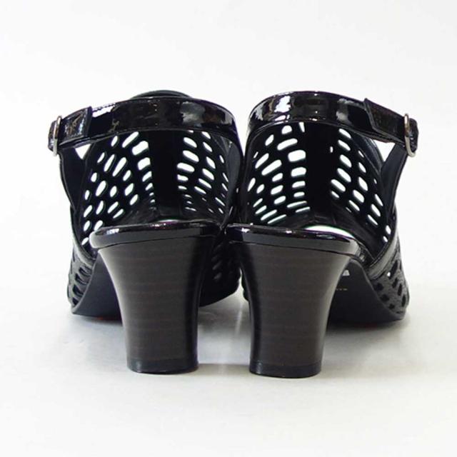 【SALE】 フィズリーン FIZZ REEN 6463 ブラック EEE幅のコンフォートサンダル レザー バックストラップシューズ 「靴」 SALE】 フィズリーン FIZZ REEN 6463 ブラック EEE幅のコンフォート