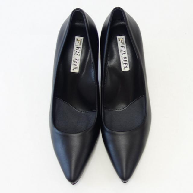 FIZZ REEN フィズリーン 8520 ブラック（レディース） スタイリッシュ 快適パンプス 7cmヒール ポインテッドトゥ 日本製 展開サイズ 23cm 23.5cm 24cm 「靴」