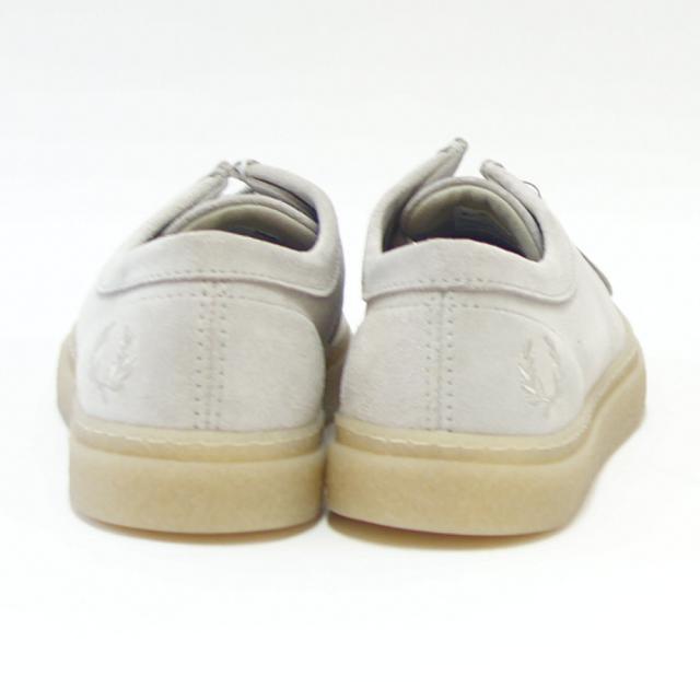 FRED PERRY フレッドペリー B 4350 P04（ユニセックス）Dawson Low Suede （ダーソン） カラー：LIGHT OYSTER スエードレザー ローカットスニーカー ポルトガル製 「靴」_8