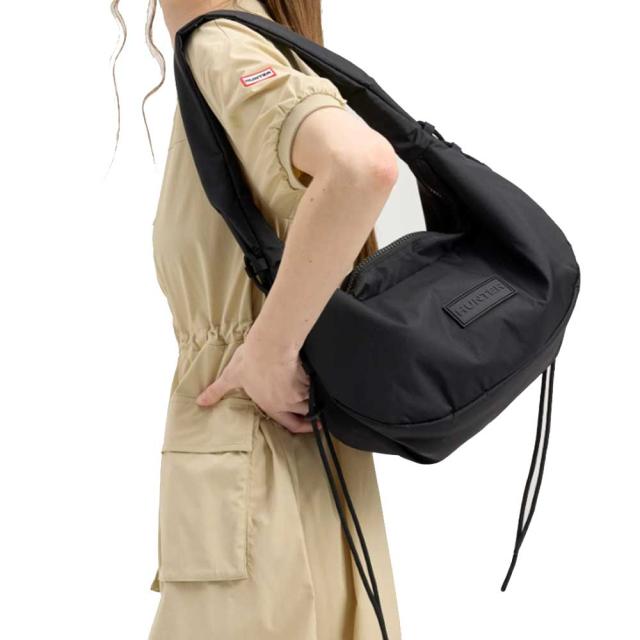 ハンター HUNTER UBS3932NRS BLK トラベル ホーボー シリング （カラー：ブラック）ショルダー トート