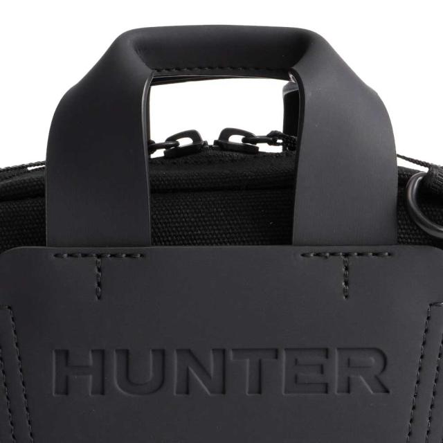 ハンター HUNTER UBX4013CAA リファインド スティッチ キャンバス クロスボディ （カラー：ブラック・ナチュラル）ショルダーバッグ_5