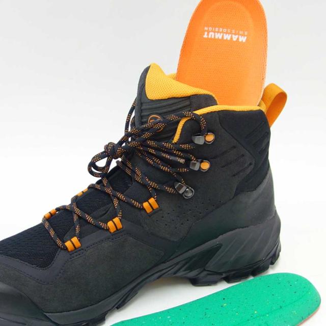 MAMMUT マムート Sapuen High GTX Men 303004241（メンズ）カラー：black-dark radiant(00132) アウトドアスニーカー ウォーキングシューズ 防水ハイキングシューズ「靴」_10