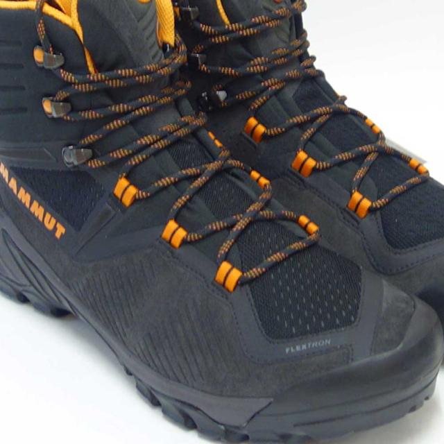 MAMMUT マムート Sapuen High GTX Men 303004241（メンズ）カラー：black-dark radiant(00132) アウトドアスニーカー ウォーキングシューズ 防水ハイキングシューズ「靴」_11
