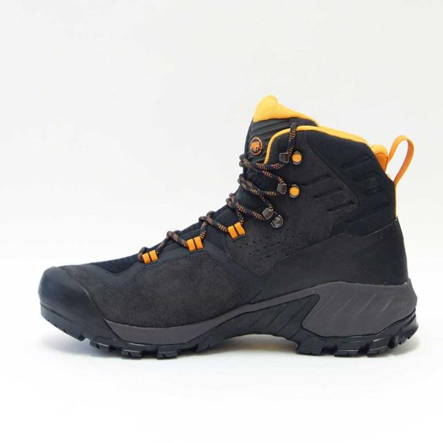 MAMMUT マムート Sapuen High GTX Men 303004241（メンズ）カラー：black-dark radiant(00132) アウトドアスニーカー ウォーキングシューズ 防水ハイキングシューズ「靴」_1