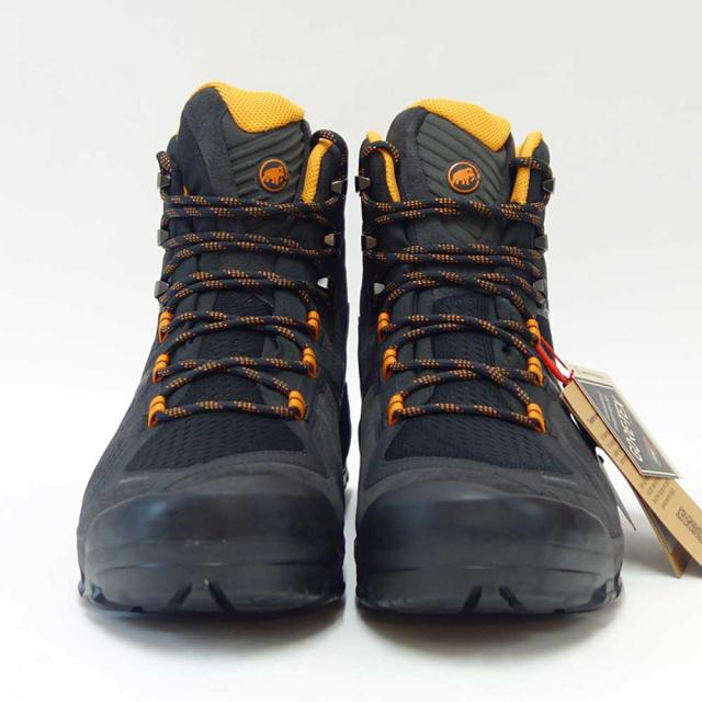 MAMMUT マムート Sapuen High GTX Men 303004241（メンズ）カラー：black-dark radiant(00132) アウトドアスニーカー ウォーキングシューズ 防水ハイキングシューズ「靴」_2