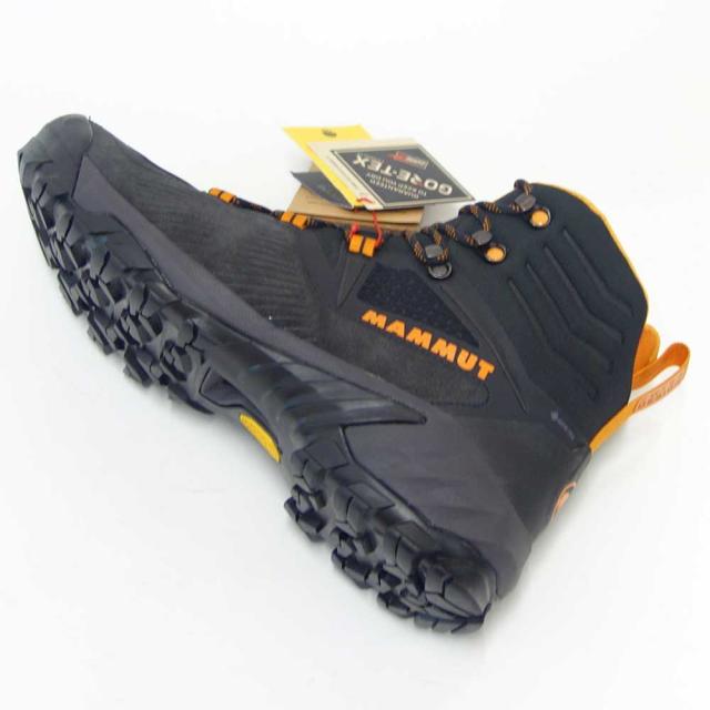 MAMMUT マムート Sapuen High GTX Men 303004241（メンズ）カラー：black-dark radiant(00132) アウトドアスニーカー ウォーキングシューズ 防水ハイキングシューズ「靴」_5
