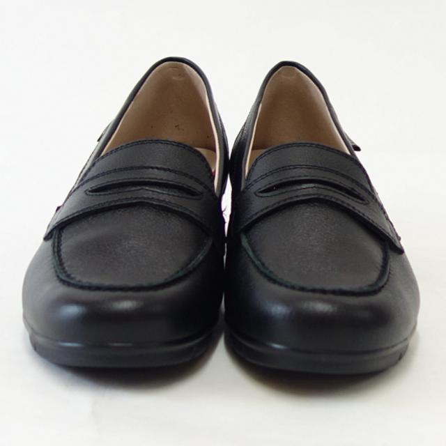 メフィスト MEPHISTO DIVA（ディーバ）ブラック 5140452 天然皮革 スリッポン ウォーキングシューズ モカシン（レディース） 「靴」 正規品 快適靴 旅行_2