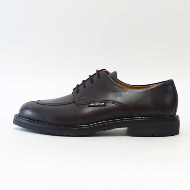 メフィスト MEPHISTO MIKE（マイク）ダークブラウン （9051） グッドイヤー 天然皮革 プレーントゥ ビジネスシューズ（メンズ） 「靴」_1