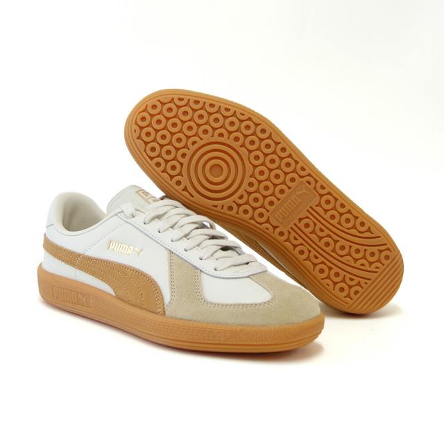 【SALE】 プーマ PUMA アーミートレーナー スニーカー 38660716 Alpine -Caramel Latte（ユニセックス） 天然皮革 ローカット スニーカー ウォーキング「靴」