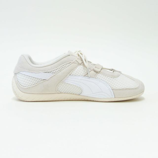 プーマ PUMA スピードキャット GO 40358904 Alpine -PUMA White （レディース） スエード 天然皮革 ローカット スニーカー ブラック 「靴」