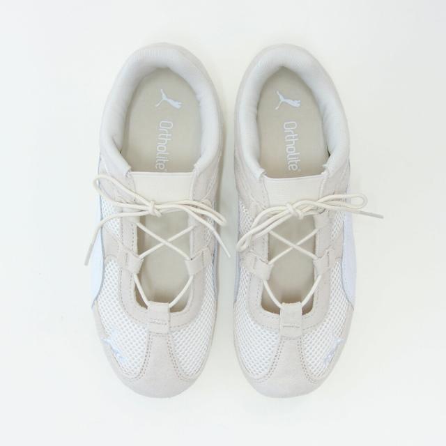 プーマ PUMA スピードキャット GO 40358904 Alpine -PUMA White （レディース） スエード 天然皮革 ローカット スニーカー ブラック 「靴」