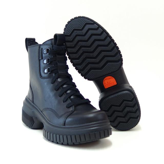【SALE】 ソレル SOREL NL 5141（レディース） オーエヌエーアベニュー ブーツ レース ウォータープルーフ：Black (010)   天然皮革 サイドジップブーツ「靴」_4